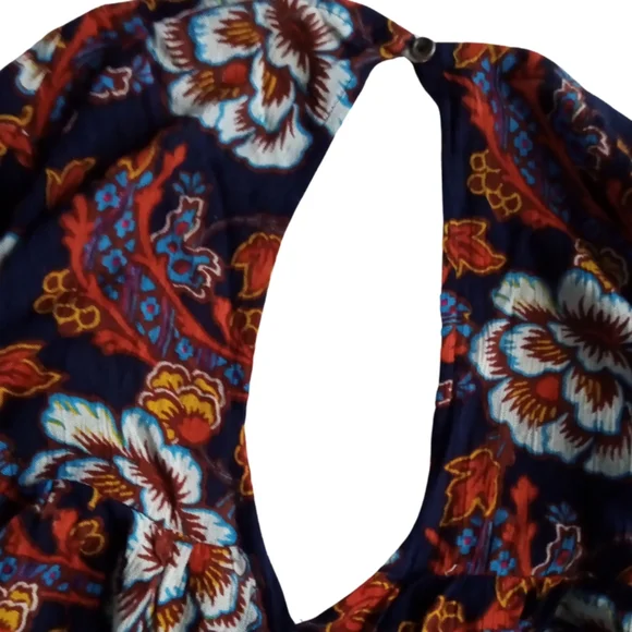 UO OUT FROM UNDER Romper Floral Dreamy Days Navy Urban Outfitters - Picture 9 of 12